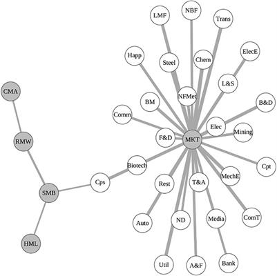 Network Structures for Asset Return Co-Movement: Evidence From the Chinese Stock Market